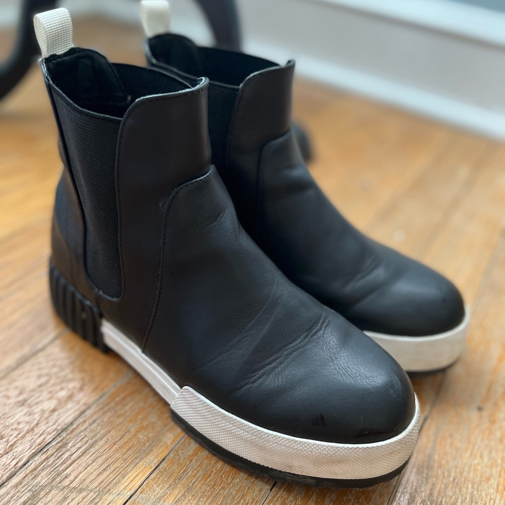 Black Combat Boots